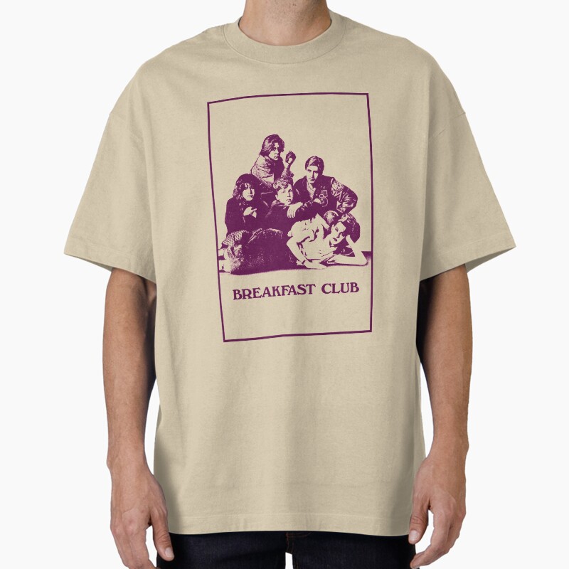 Breakfast Club Unisex Graphic T Shirt Short Sleeve Tee Everyday Casual Wear
