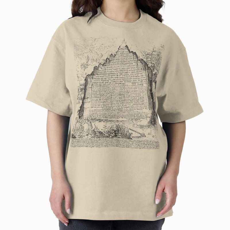 Dark Sic Mundus Creatus Est Unisex Graphic T Shirt Short Sleeve Tee Everyday Casual Wear 2