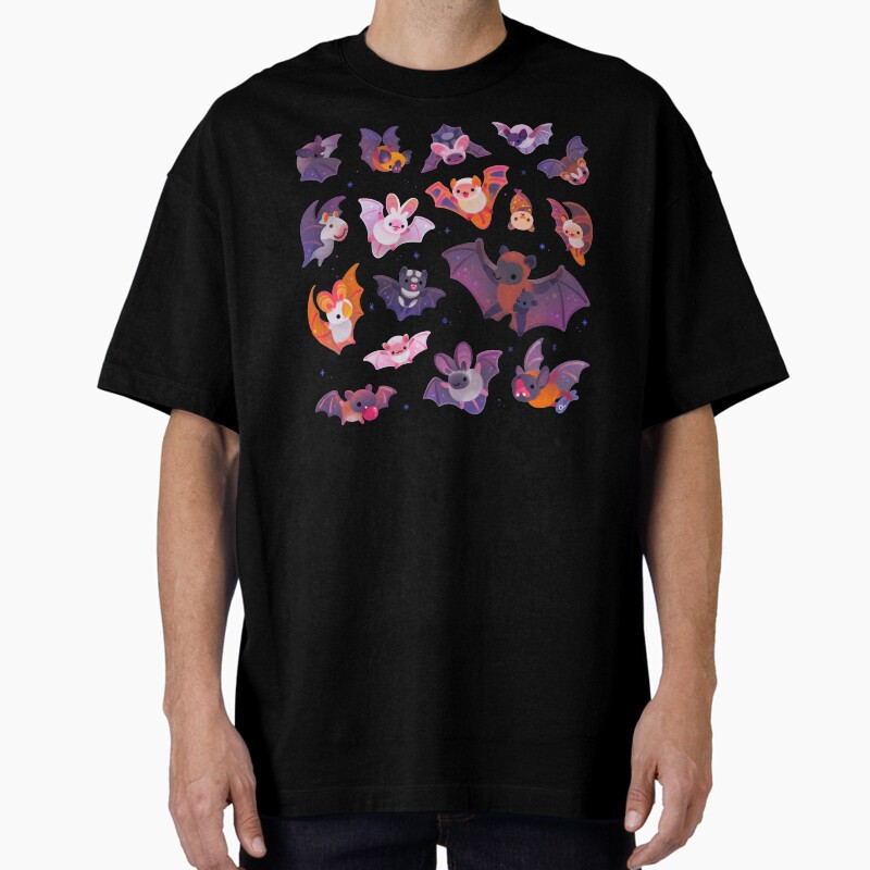 Bat - Dark Unisex Graphic T Shirt Short Sleeve Tee Everyday Casual Wear