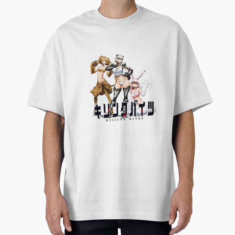 Killing Bites Unisex Graphic T Shirt Short Sleeve Tee Everyday Casual Wear