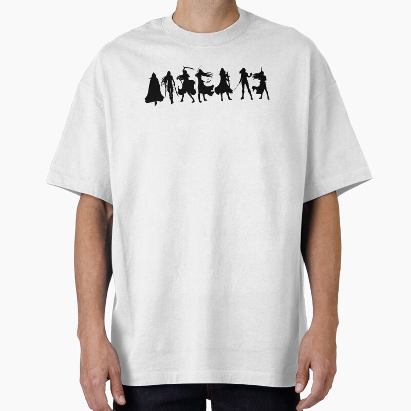 Throne Of Glass Silhouettes Unisex Graphic T Shirt Short Sleeve Tee Everyday Casual Wear