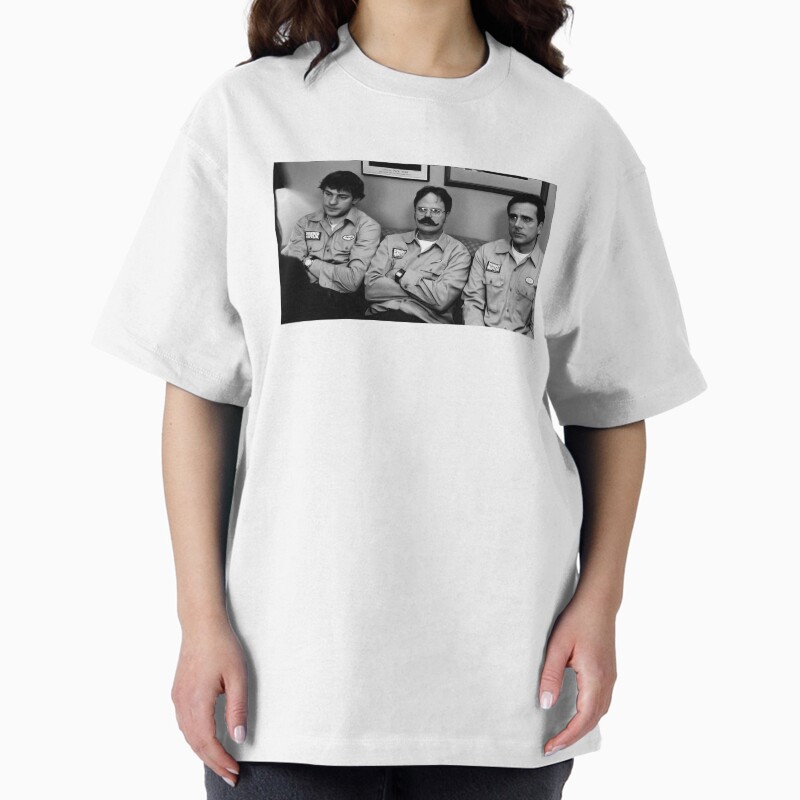 Jim, Dwight And Michael At Utica Unisex Graphic T Shirt Short Sleeve Tee Everyday Casual Wear 2