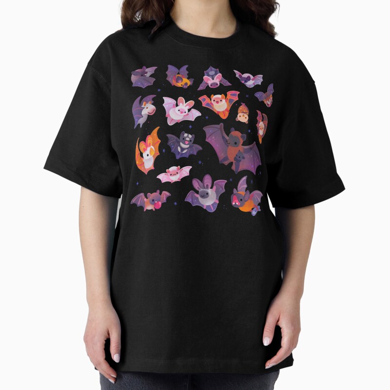 Bat - Dark Unisex Graphic T Shirt Short Sleeve Tee Everyday Casual Wear 2