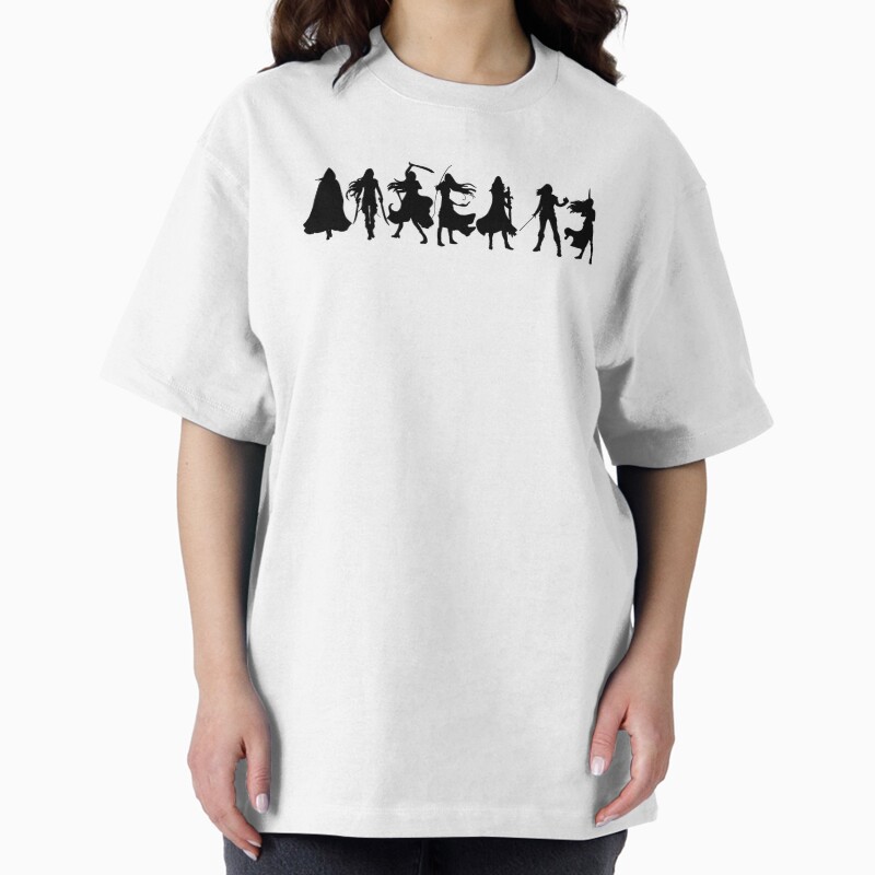 Throne Of Glass Silhouettes Unisex Graphic T Shirt Short Sleeve Tee Everyday Casual Wear 2