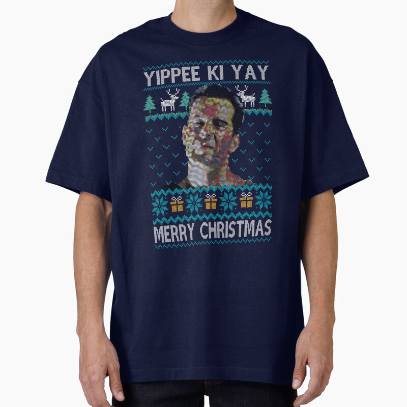 Yiippee Ki Christmas Unisex Graphic T Shirt Short Sleeve Tee Everyday Casual Wear
