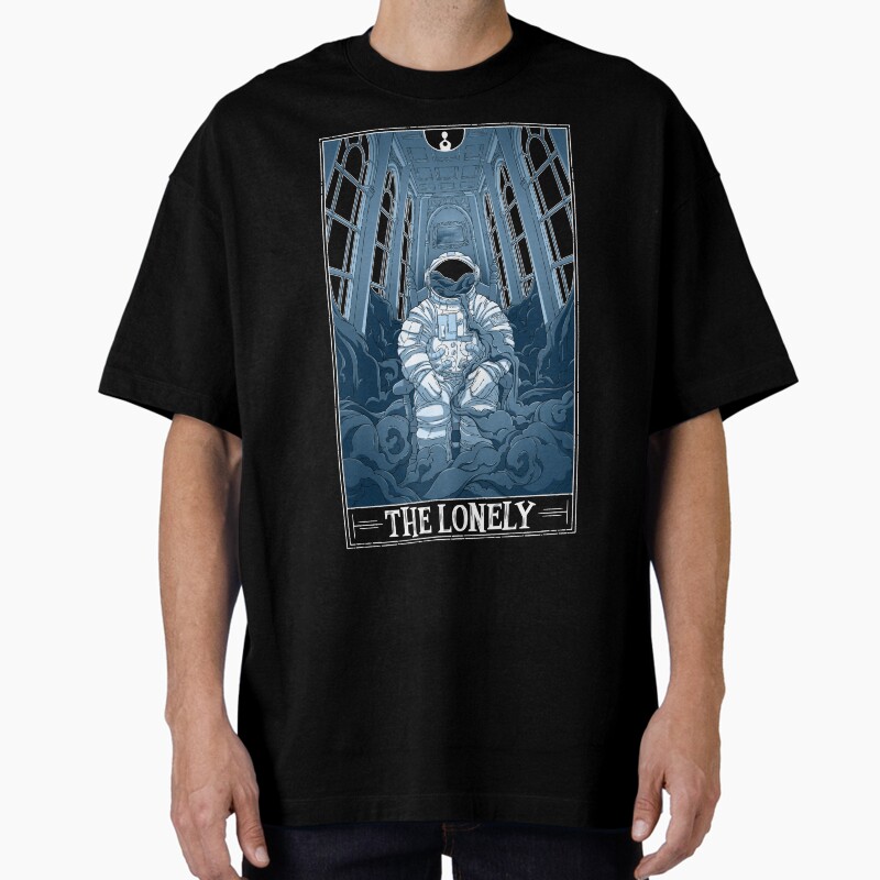 The Lonely "Tarotesque" - (Dark) Unisex Graphic T Shirt Short Sleeve Tee Everyday Casual Wear