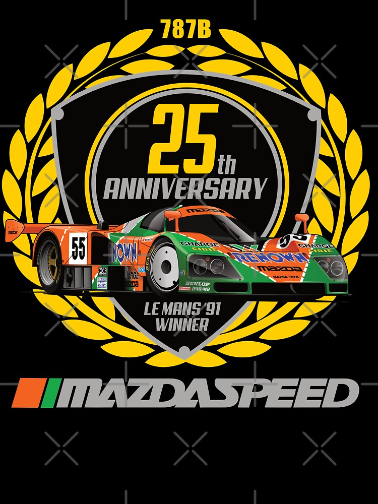 Mazda 787B Unisex Graphic T Shirt  Short Sleeve Tee Everyday Casual Wear 3