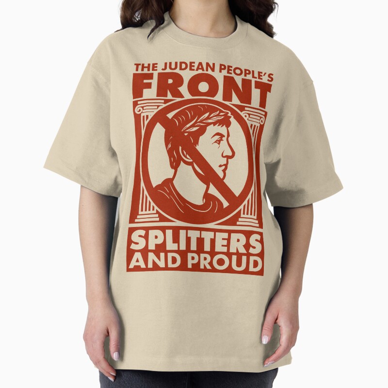 The Judean Peoples Front - Splitters And Proud Unisex Graphic T Shirt  Short Sleeve Tee Everyday Casual Wear 2