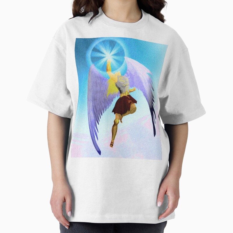 Van Gogh Angel Unisex Graphic T Shirt Short Sleeve Tee Everyday Casual Wear 2