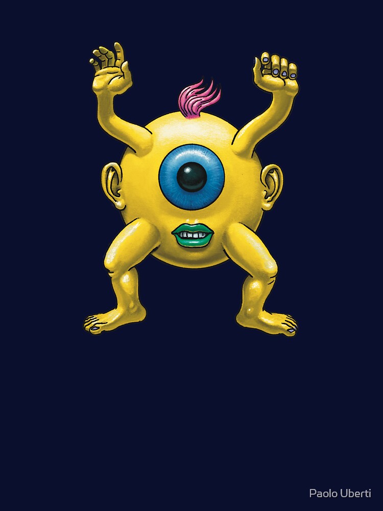 Yellow Eye-Boy Unisex Graphic T Shirt  Short Sleeve Tee Everyday Casual Wear 3
