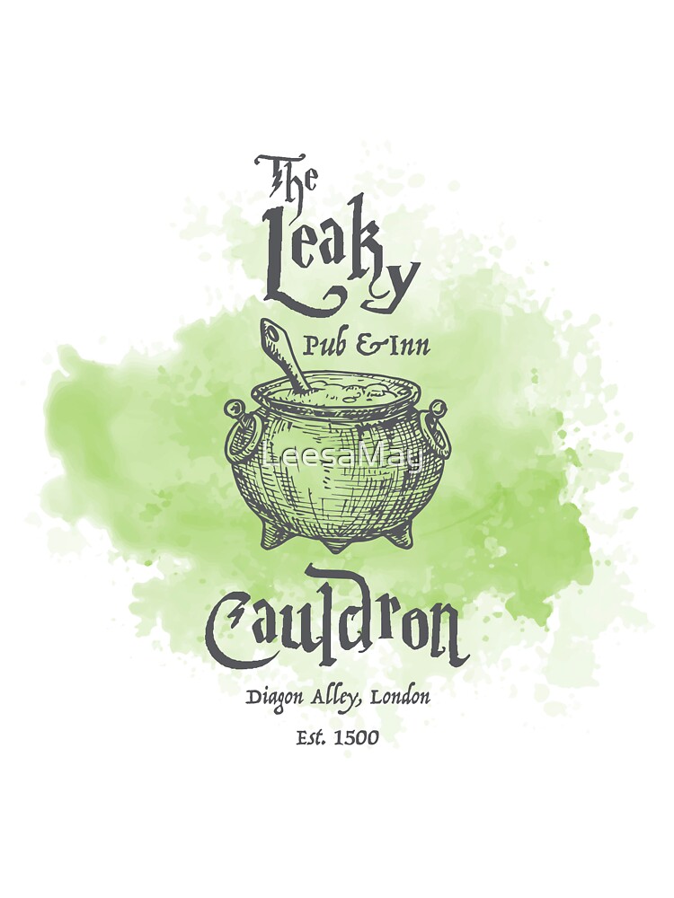 The Leaky Cauldron Unisex Graphic T Shirt  Short Sleeve Tee Everyday Casual Wear 3