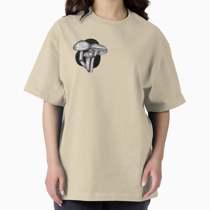 Wise Mushrooms Unisex Graphic T Shirt Short Sleeve Tee Everyday Casual Wear 2