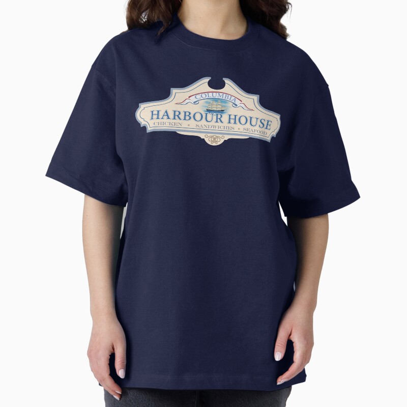 Columbia Harbour House Unisex Graphic T Shirt  Short Sleeve Tee Everyday Casual Wear 2
