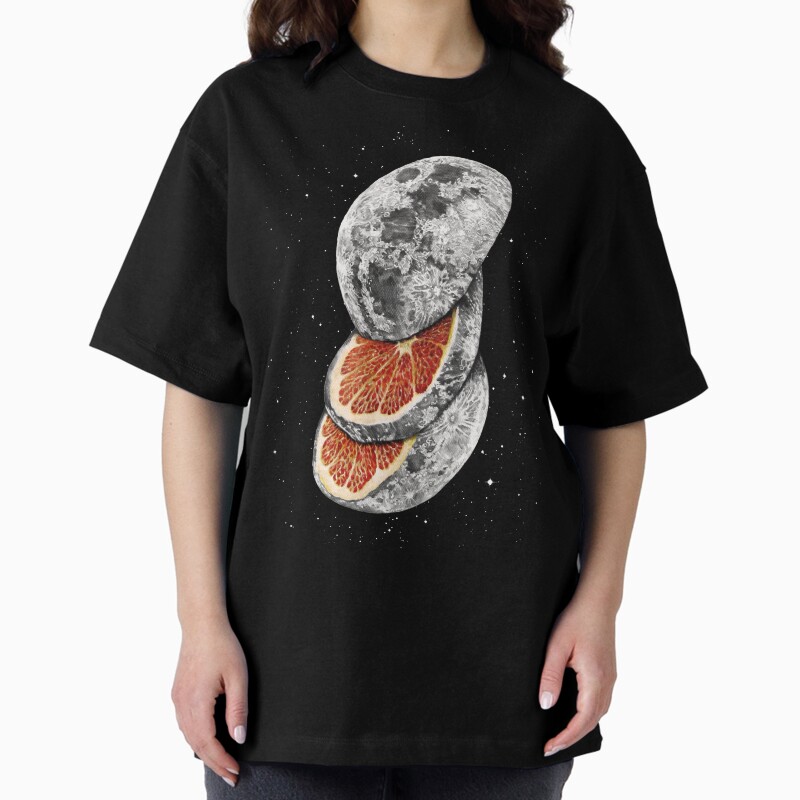 Lunar Fruit Unisex Graphic T Shirt Short Sleeve Tee Everyday Casual Wear 2