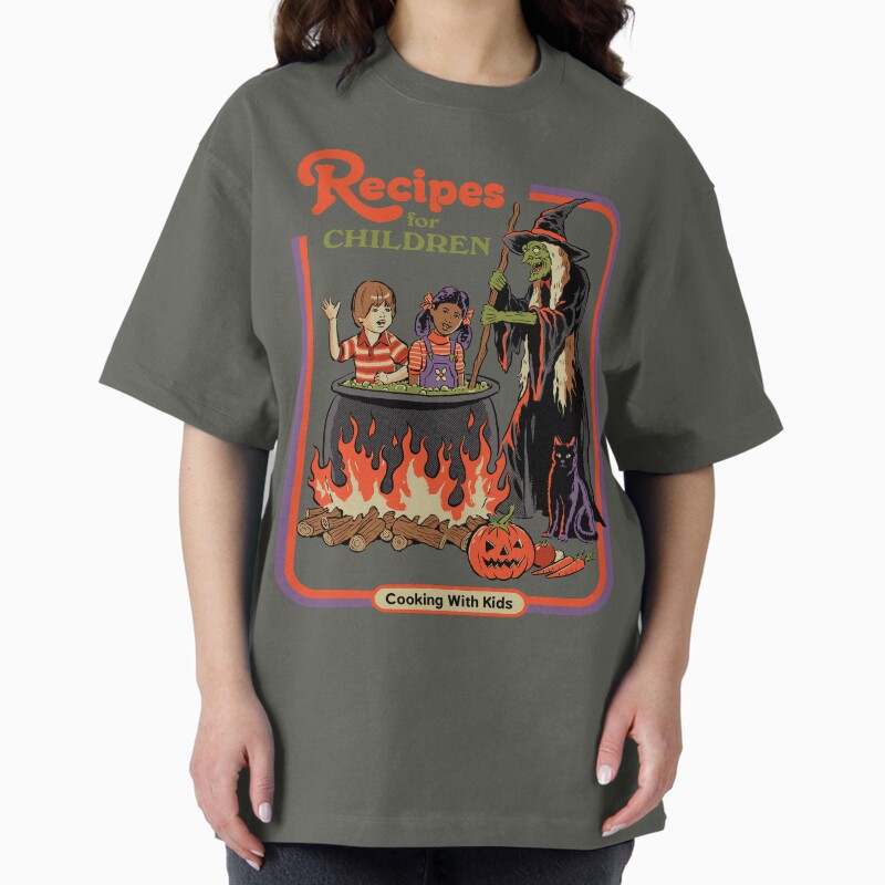 Recipes For Children Unisex Graphic T Shirt  Short Sleeve Tee Everyday Casual Wear 2