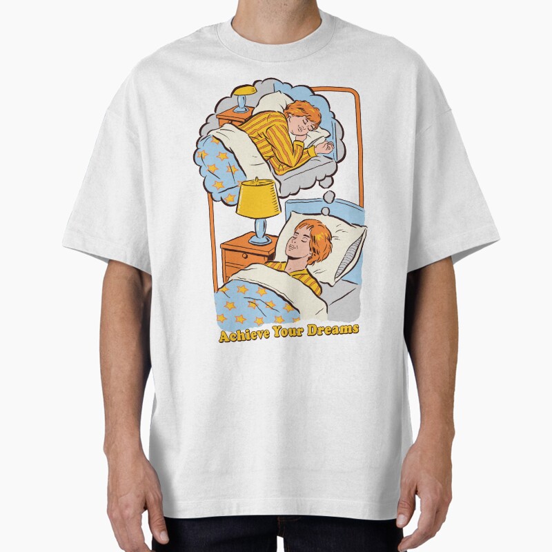 Achieve Your Dreams Unisex Graphic T Shirt Short Sleeve Tee Everyday Casual Wear
