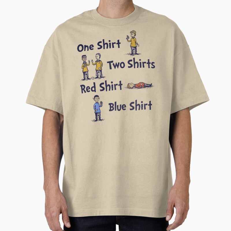Red Shirt, Blue Shirt Unisex Graphic T Shirt Short Sleeve Tee Everyday Casual Wear