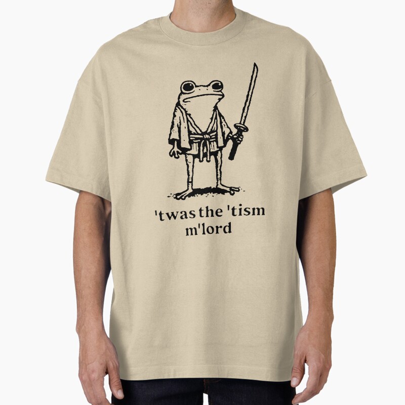 Twas The Tism MLord Unisex Graphic T Shirt Short Sleeve Tee Everyday Casual Wear