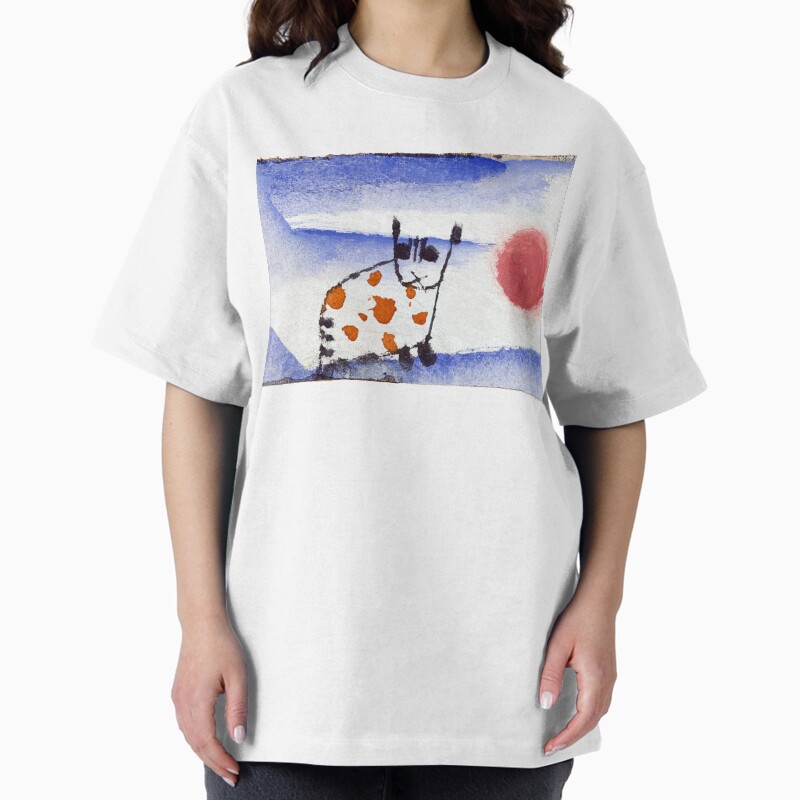 Paul Klee Cat-Bauhaus  Unisex Graphic T Shirt  Short Sleeve Tee Everyday Casual Wear 2