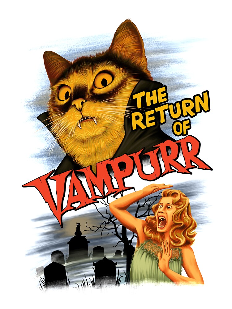 The Return Of Vampurr Unisex Graphic T Shirt  Short Sleeve Tee Everyday Casual Wear 3