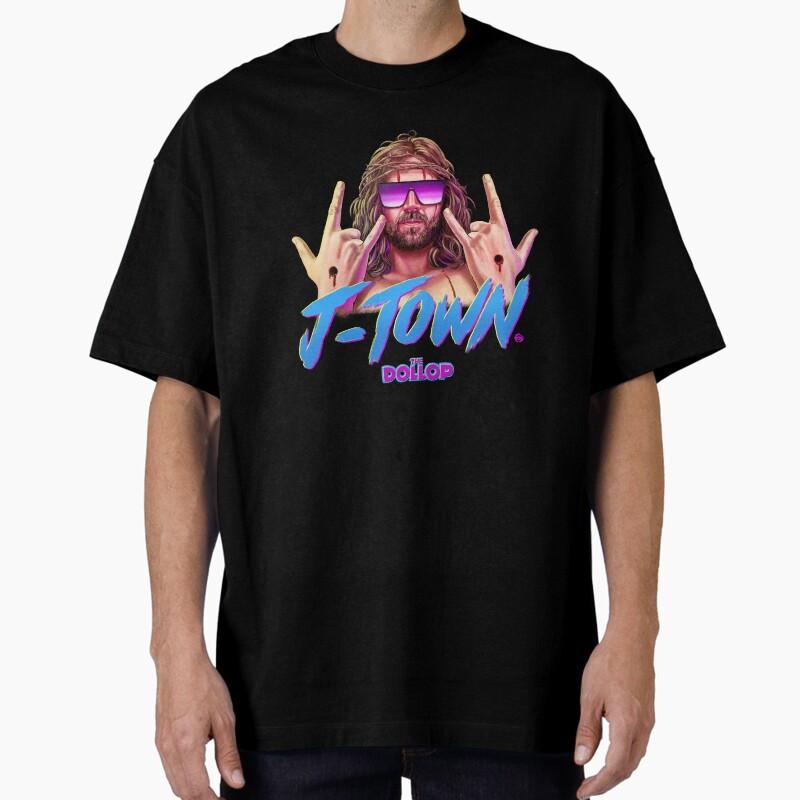 Dollop: J-Town Unisex Graphic T Shirt Short Sleeve Tee Everyday Casual Wear