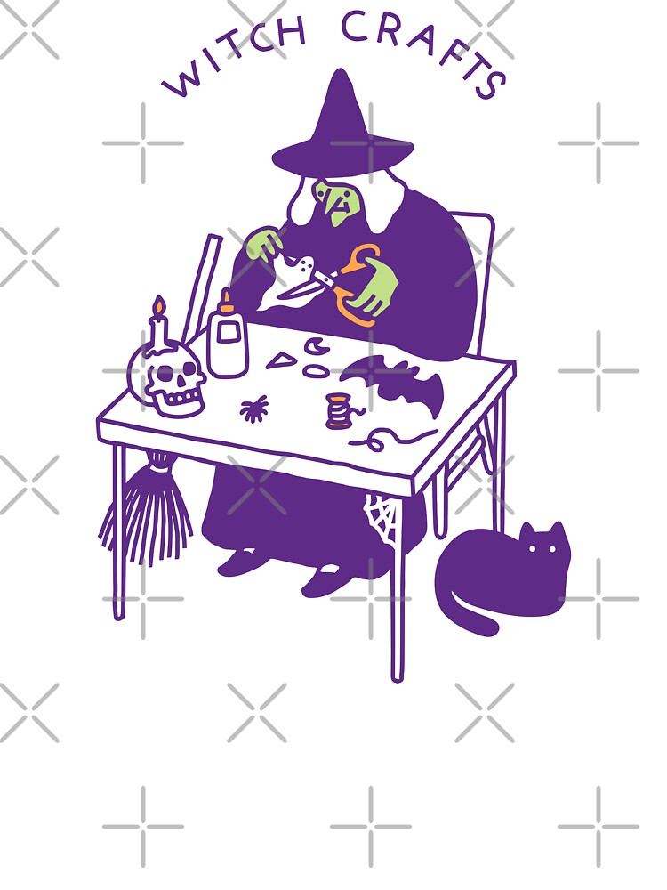 Witch Crafts Unisex Graphic T Shirt  Short Sleeve Tee Everyday Casual Wear 3