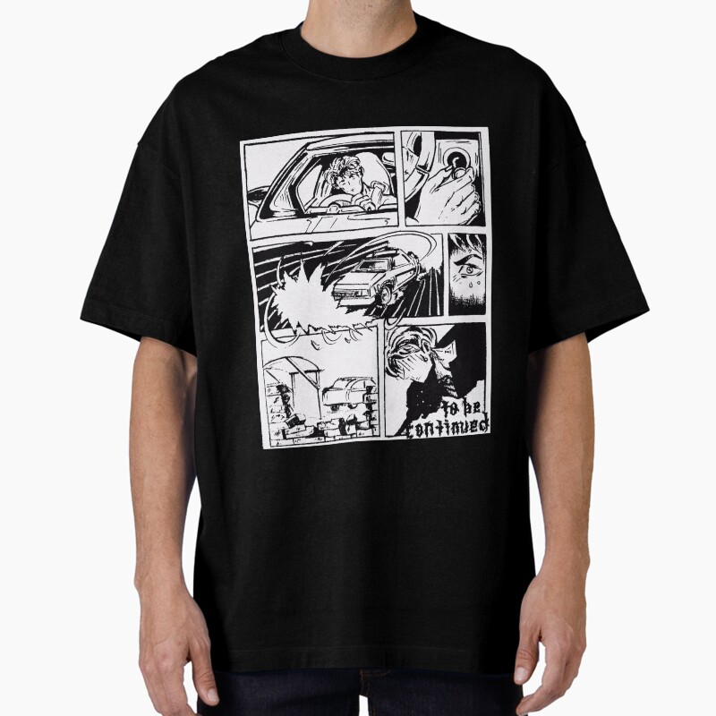 Manga Panel Art Unisex Graphic T Shirt Short Sleeve Tee Everyday Casual Wear