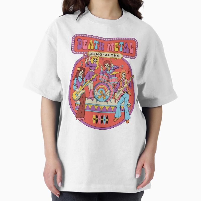 Death Metal Sing-Along Unisex Graphic T Shirt  Short Sleeve Tee Everyday Casual Wear 2