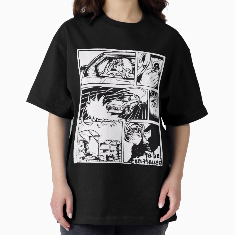 Manga Panel Art Unisex Graphic T Shirt Short Sleeve Tee Everyday Casual Wear 2