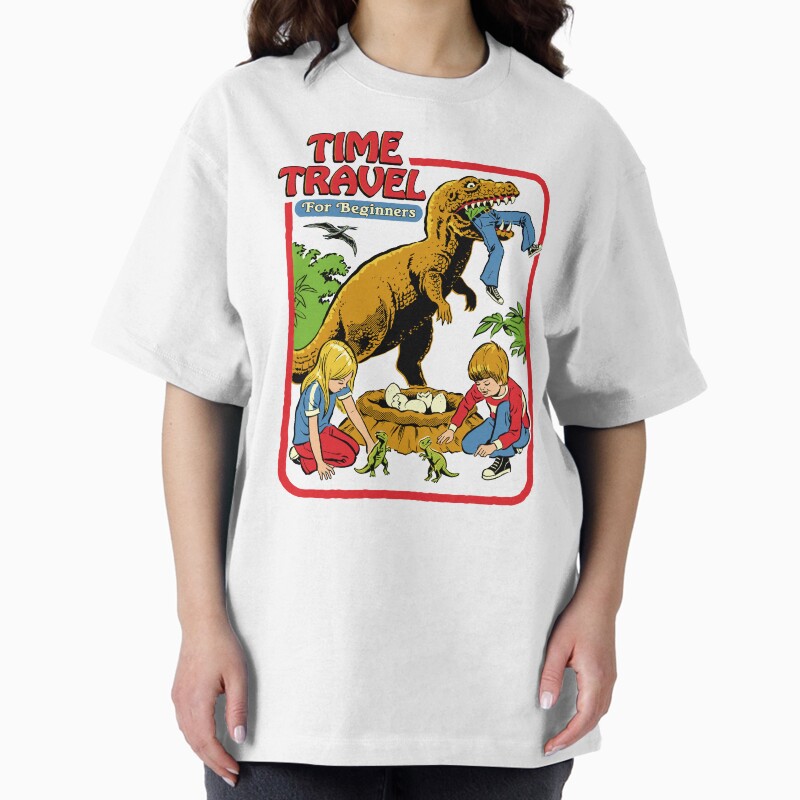Time Travel For Beginners Unisex Graphic T Shirt  Short Sleeve Tee Everyday Casual Wear 2