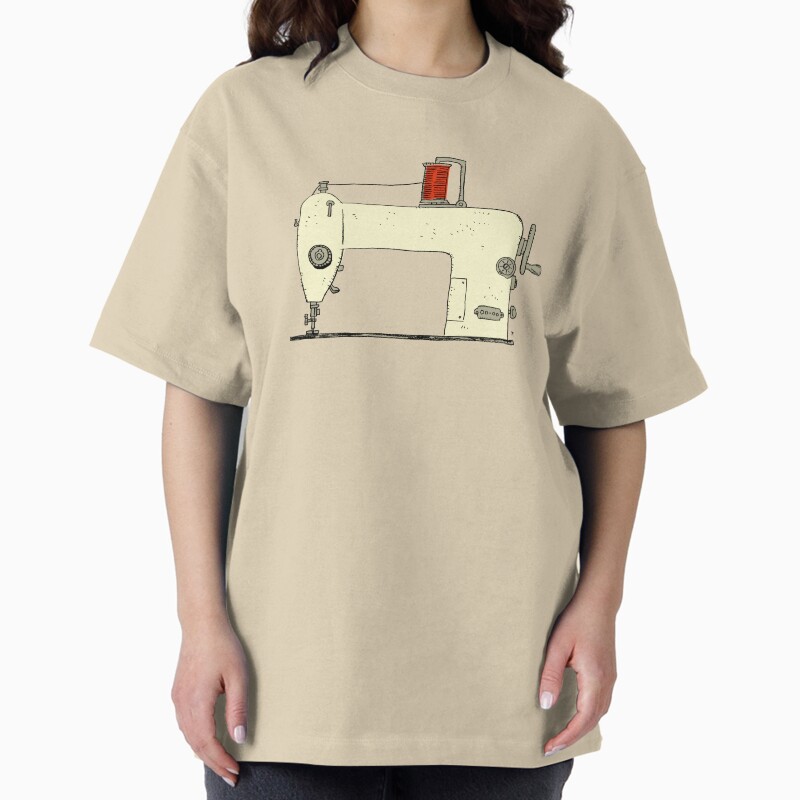 Sewing Machine Unisex Graphic T Shirt  Short Sleeve Tee Everyday Casual Wear 2