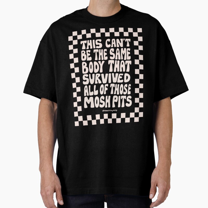 Mosh Pits Unisex Graphic T Shirt Short Sleeve Tee Everyday Casual Wear