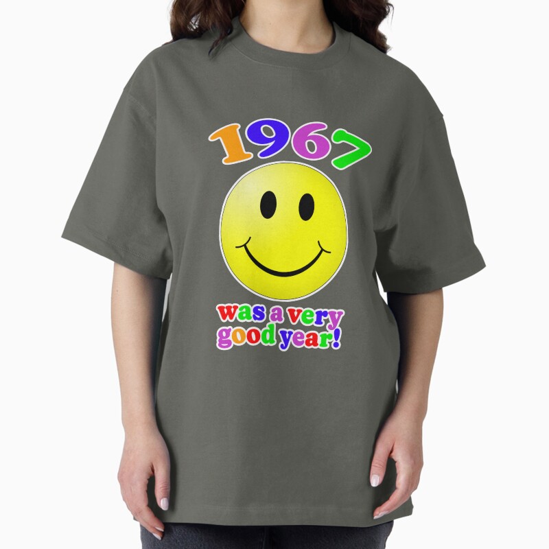 1967 Was A Very Good Year! Unisex Graphic T Shirt Short Sleeve Tee Everyday Casual Wear 2