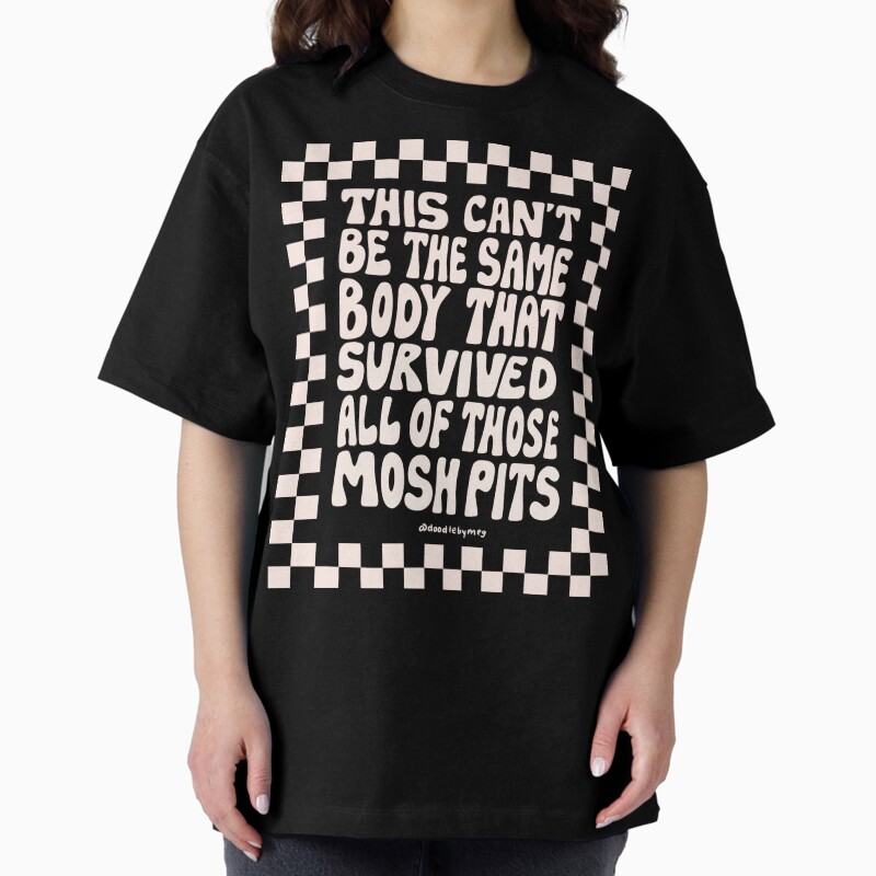 Mosh Pits Unisex Graphic T Shirt Short Sleeve Tee Everyday Casual Wear 2