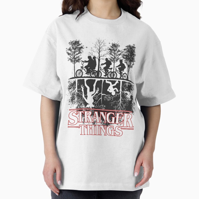 Stranger Things The Upside Down Logo Unisex Graphic T Shirt  Short Sleeve Tee Everyday Casual Wear 2