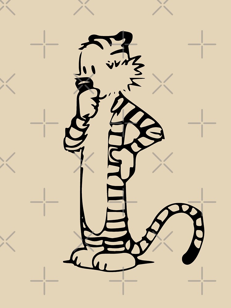 Calvin And Hobbes- Hobbes Unisex Graphic T Shirt Short Sleeve Tee Everyday Casual Wear 3