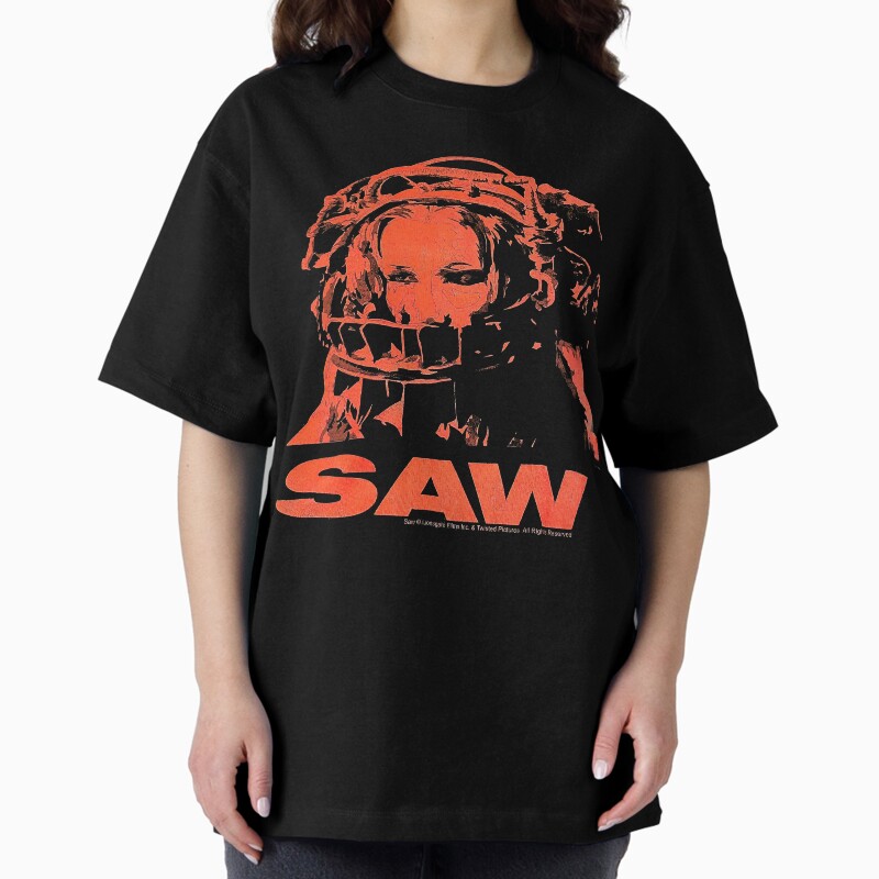 Saw Movie Bear Trap  Unisex Graphic T Shirt  Short Sleeve Tee Everyday Casual Wear 2
