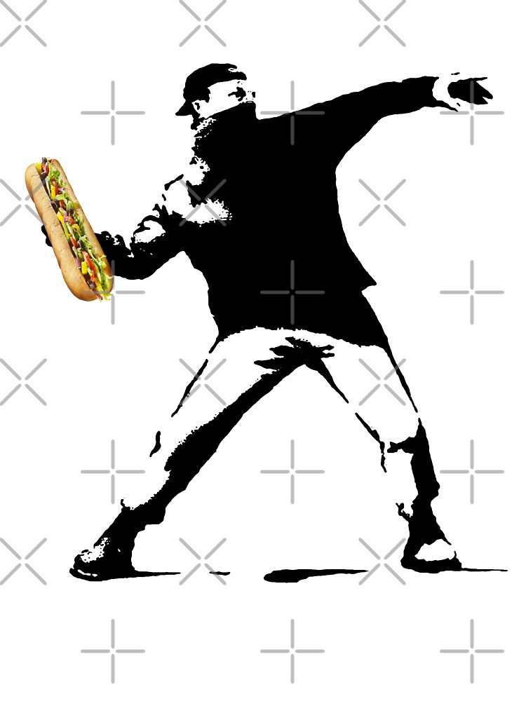 Sandwich Thrower Unisex Graphic T Shirt  Short Sleeve Tee Everyday Casual Wear 3