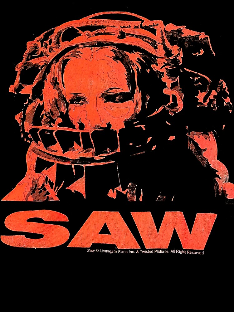 Saw Movie Bear Trap  Unisex Graphic T Shirt  Short Sleeve Tee Everyday Casual Wear 3