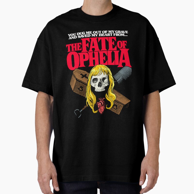 The Fate Of Ophelia Unisex Graphic T Shirt Short Sleeve Tee Everyday Casual Wear