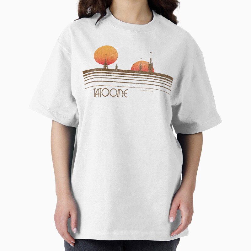 Tatooine Unisex Graphic T Shirt  Short Sleeve Tee Everyday Casual Wear 2