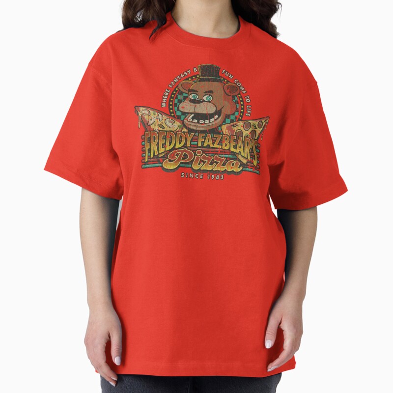 Freddy FazbearS Pizza 1983 Unisex Graphic T Shirt Short Sleeve Tee Everyday Casual Wear 2