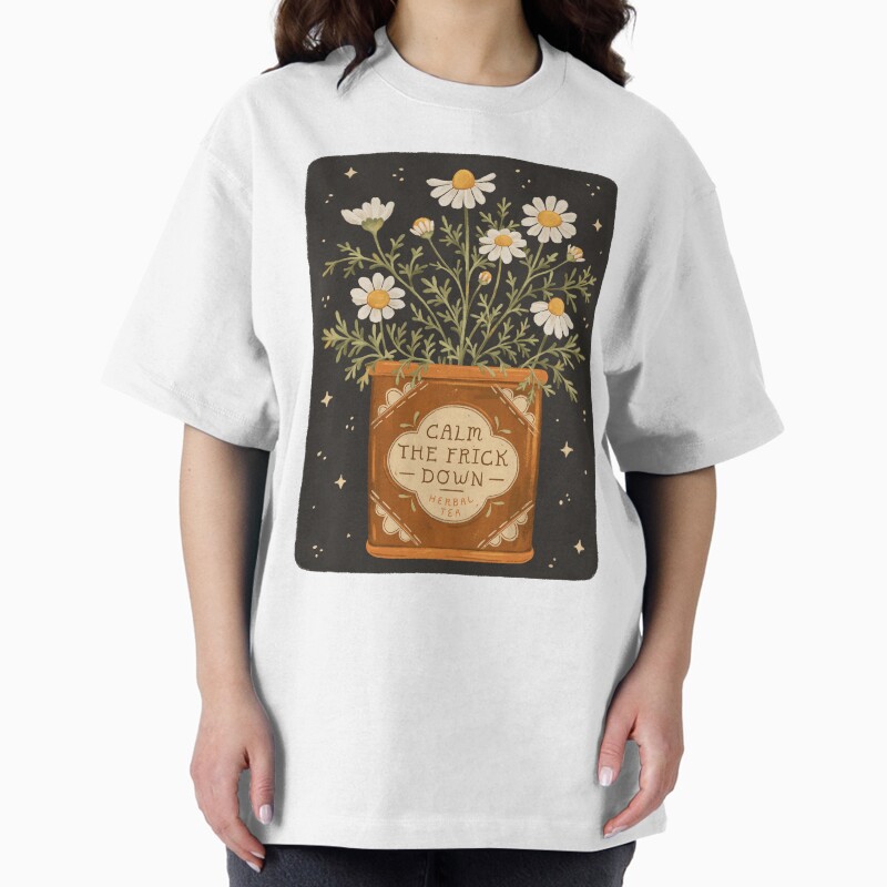 Chamomile Tea Unisex Graphic T Shirt Short Sleeve Tee Everyday Casual Wear 2