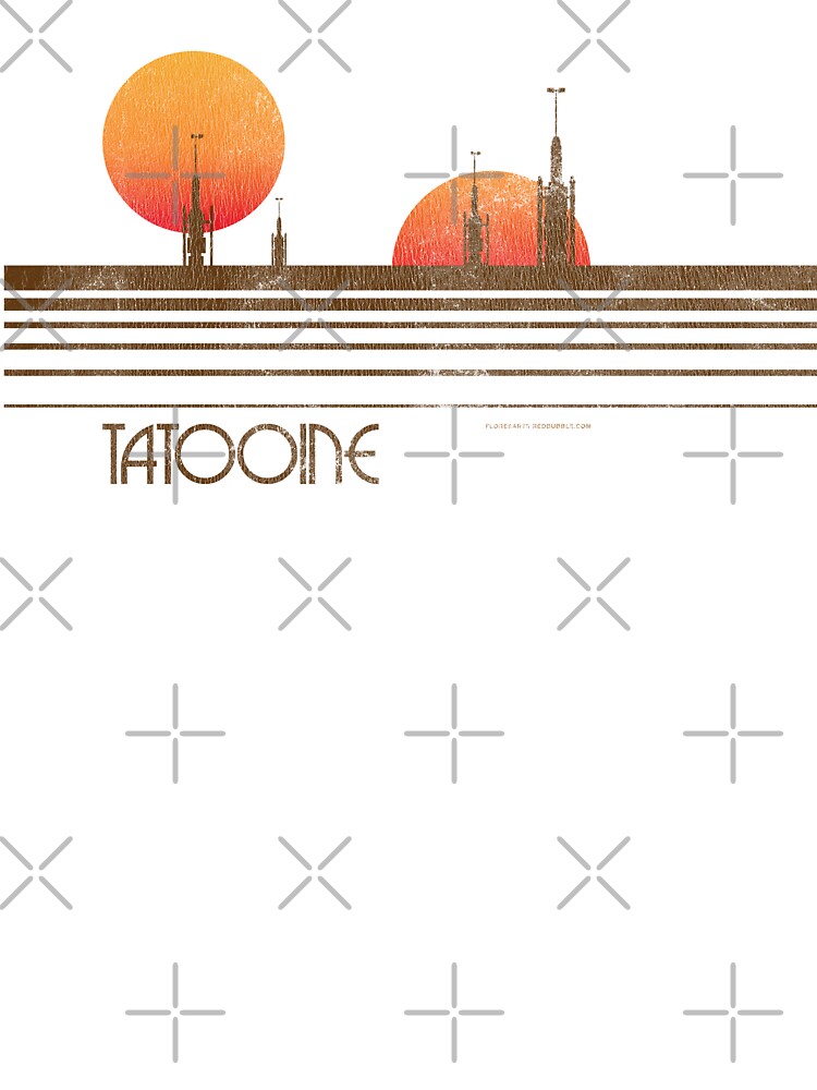 Tatooine Unisex Graphic T Shirt  Short Sleeve Tee Everyday Casual Wear 3