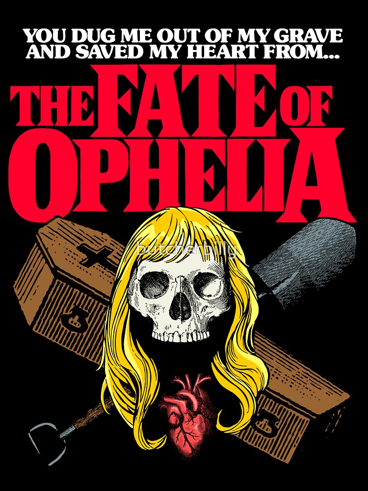The Fate Of Ophelia Unisex Graphic T Shirt Short Sleeve Tee Everyday Casual Wear 3