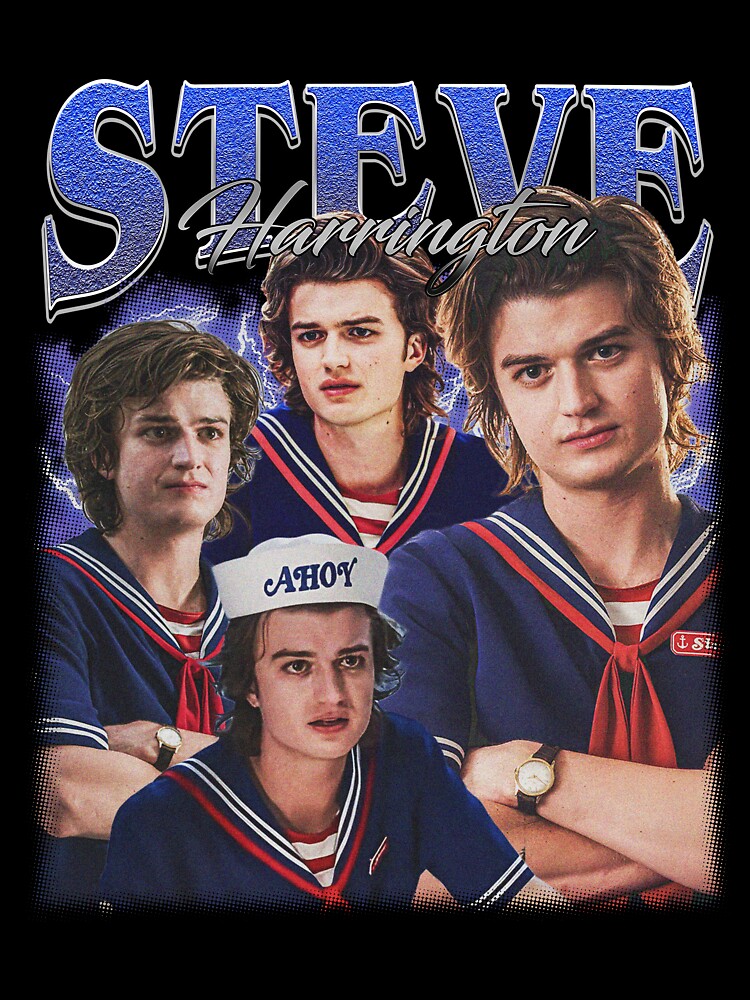 Steve Harrington Unisex Graphic T Shirt  Short Sleeve Tee Everyday Casual Wear 3