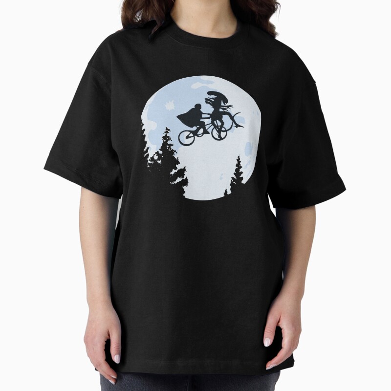 Xenomorph E.T.  Unisex Graphic T Shirt  Short Sleeve Tee Everyday Casual Wear 2