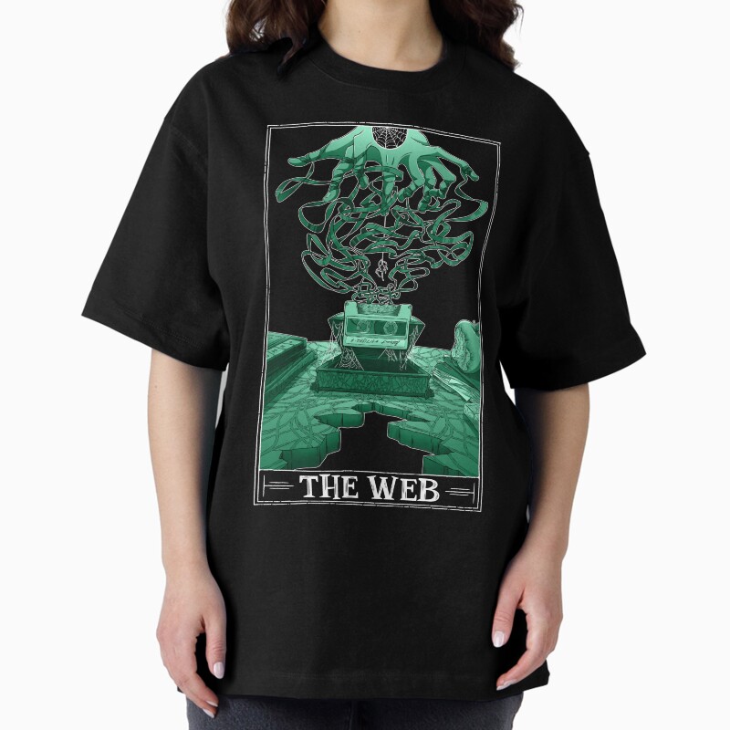 The Web "Tarotesque" - (Dark) Unisex Graphic T Shirt  Short Sleeve Tee Everyday Casual Wear 2