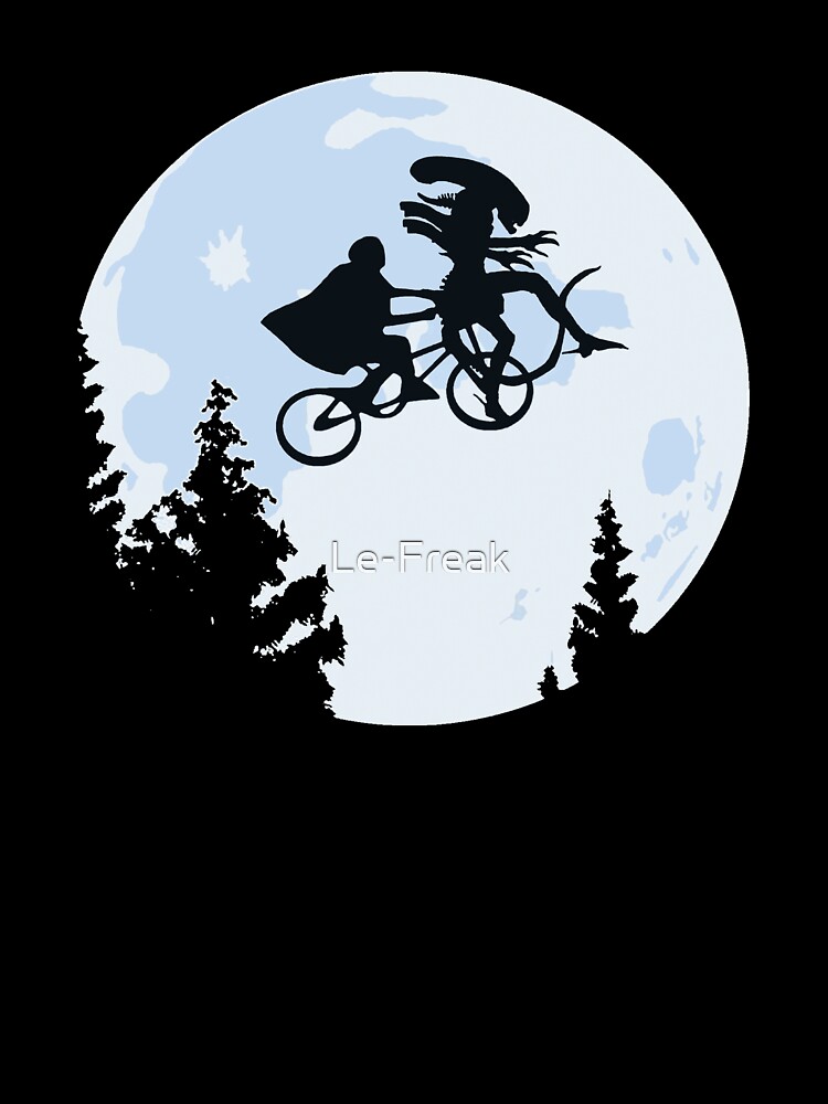 Xenomorph E.T.  Unisex Graphic T Shirt  Short Sleeve Tee Everyday Casual Wear 3