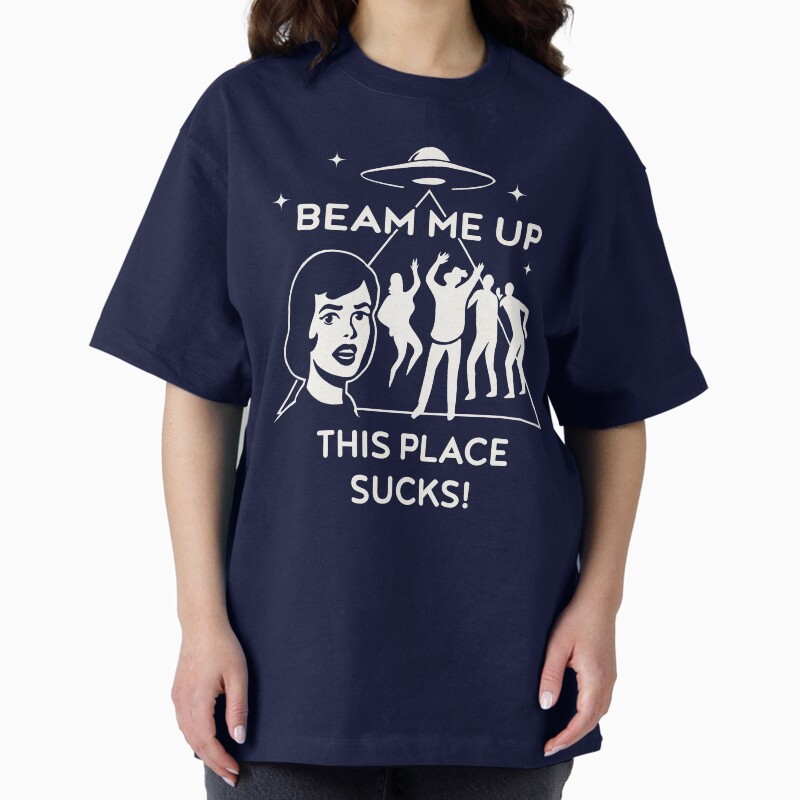 Beam Me Up, This Place Sucks! - Robin'S Shirt Unisex Graphic T Shirt  Short Sleeve Tee Everyday Casual Wear 2